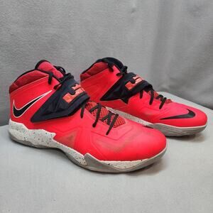 Nike LeBron Zoom Soldier 7 Bright Crimson 2014 Mens 14 -599264-602